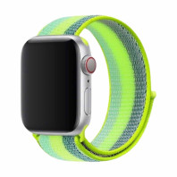 Ремешок Nylon loop для Apple Watch 38/40/41mm Lime green